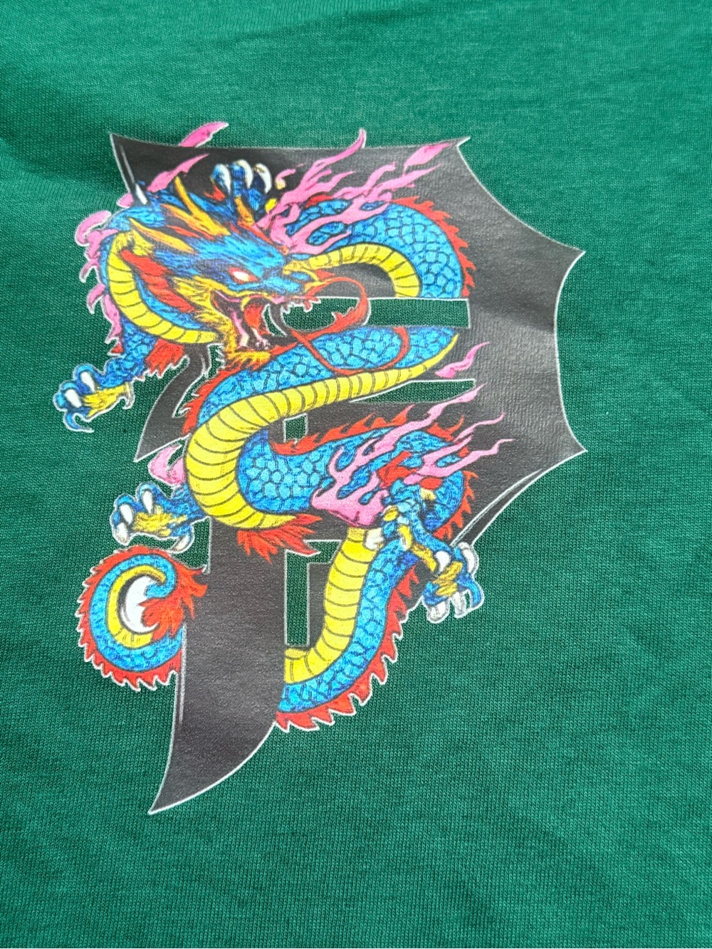 Primitive Apparel Dragon Tee Green Shirt Men’s Size XL New FAST SHIPPING